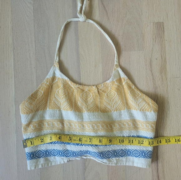 Vintage Crop Top and Wrap Maxi Skirt - Picture 3 of 6